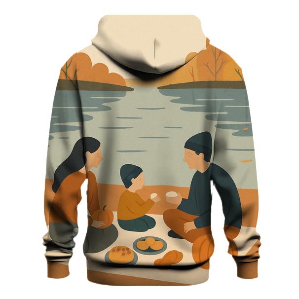 Riverbank Reflections Of Thanks designer hoodies