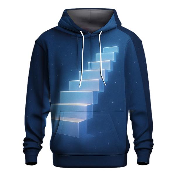 Starlit Gradient Stairway hoodies fashion