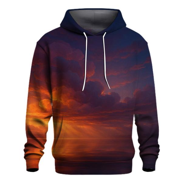 River Of Ember Clouds lightweight hoodies