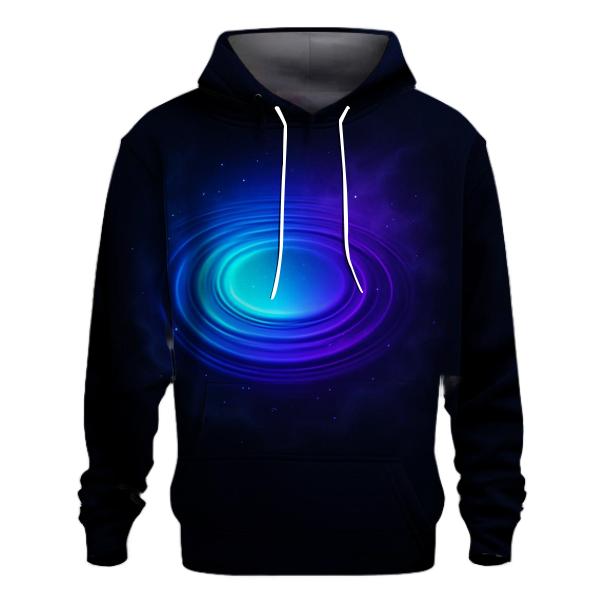 Cosmic Ripple Gradient Pool embroidered hoodies