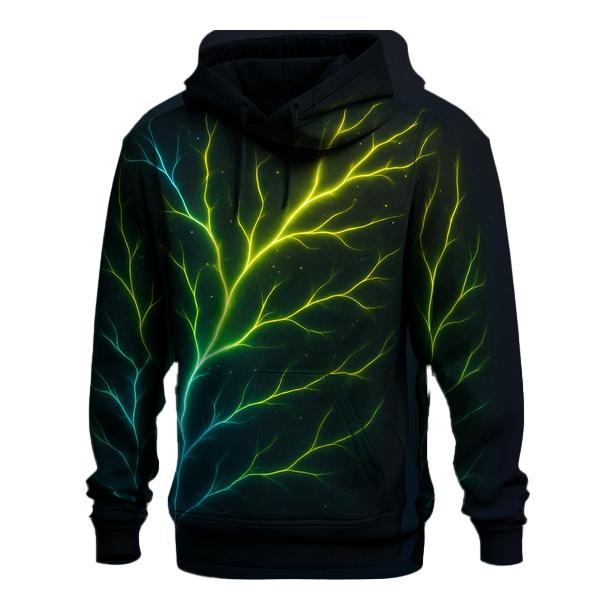 Aurora Circuit Gradient Veins hoodie trends