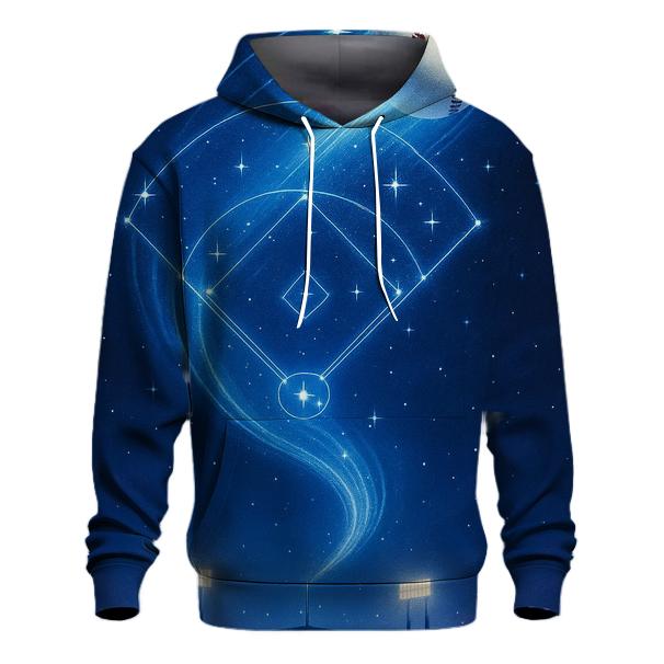 Sky Trail Home Run printed hoodies