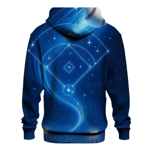Sky Trail Home Run printed hoodies