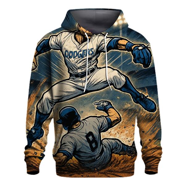 Halo Of Dust Double Play embroidered hoodies