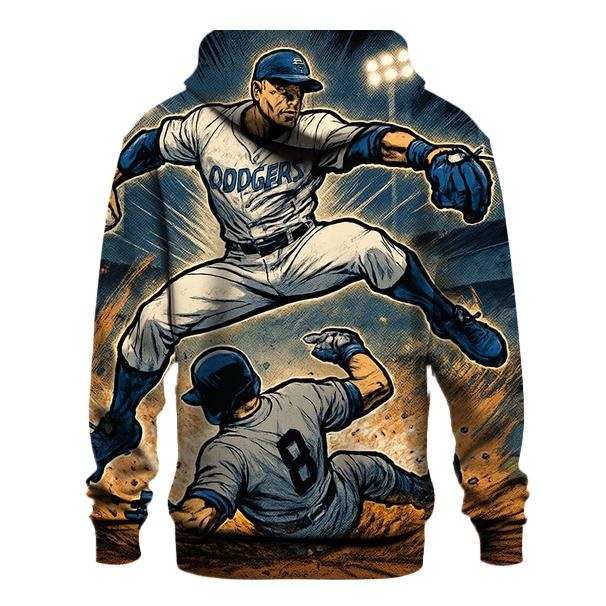 Halo Of Dust Double Play embroidered hoodies