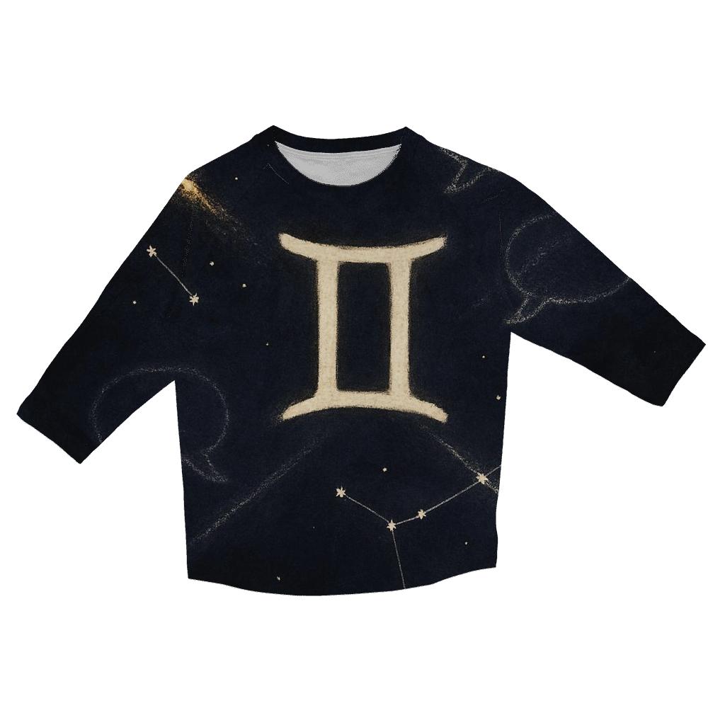 Gemini Twin Comet Dialogue stylish quarter sleeve tops