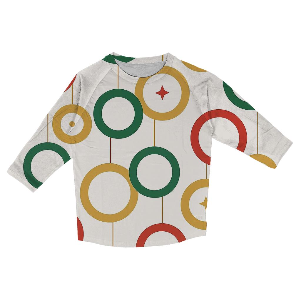 Ornament Rings Carousel cotton quarter sleeve shirts