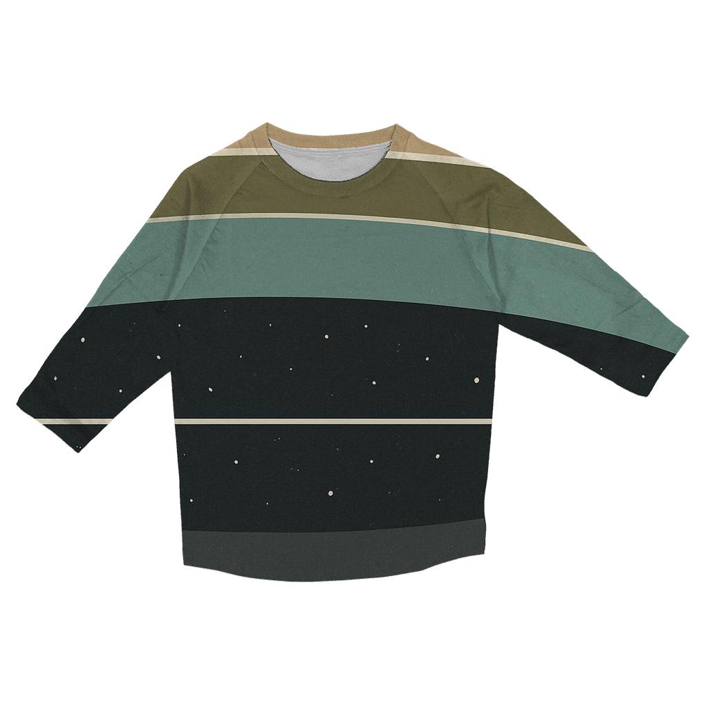 Ring Plane Horizon Strata casual three quarter sleeve shirts