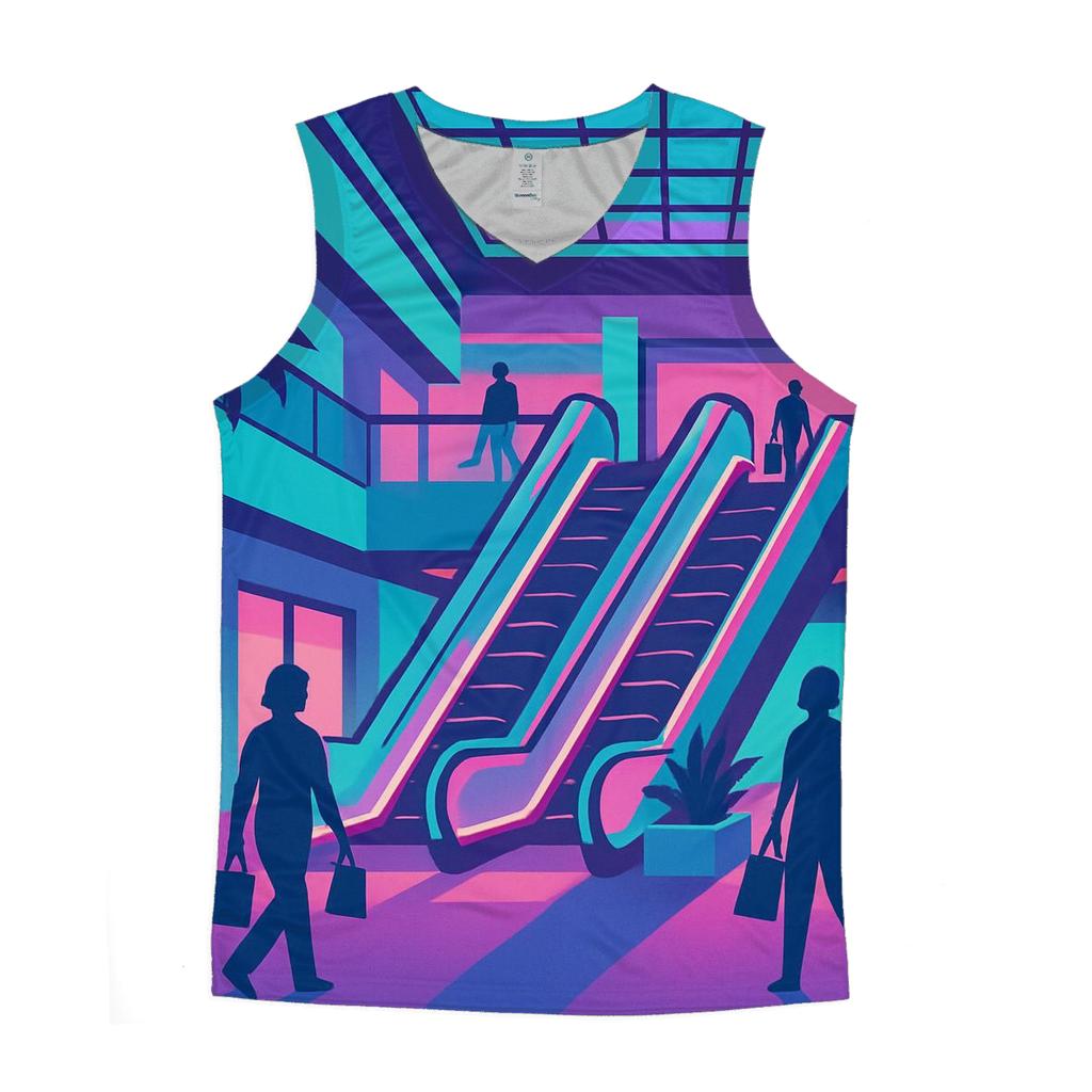 Laser Mall Atrium custom tank tops