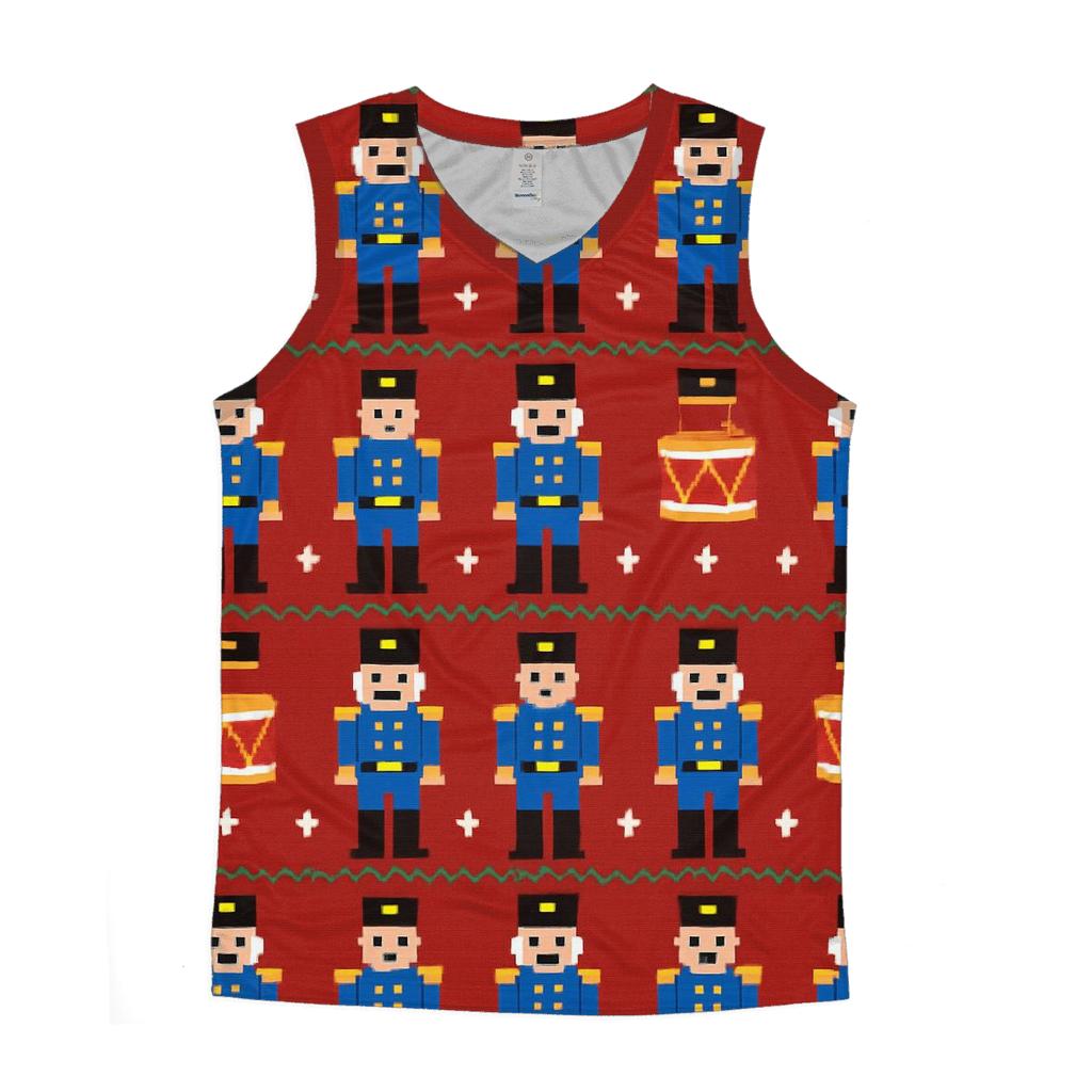 Rocking Nutcracker Drum Bands Design trendy fitted tank tops