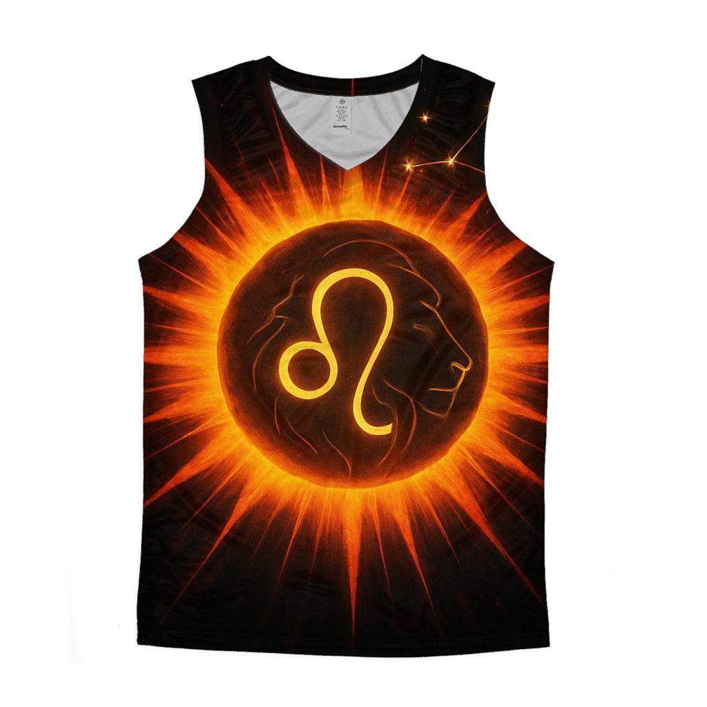 Leo Solar Crown Nova custom tank tops