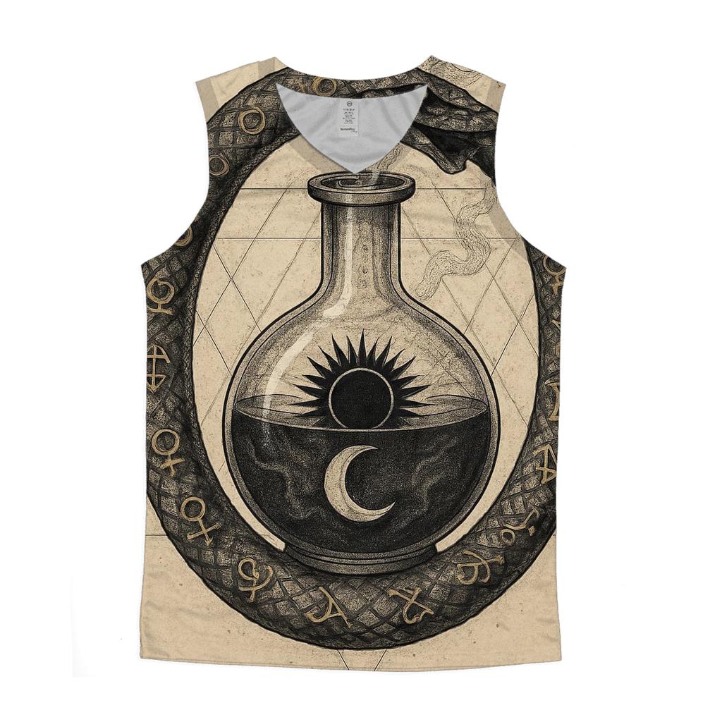 Alchemical Lab Ouroboros designer workout tanks
