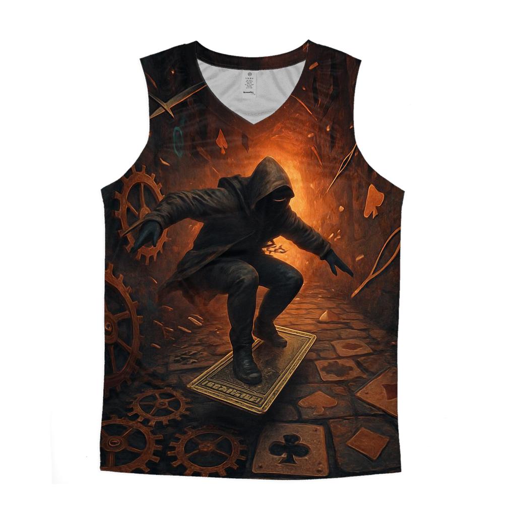 Shuffle Of The Clockwork Alley trendy fitted tank tops