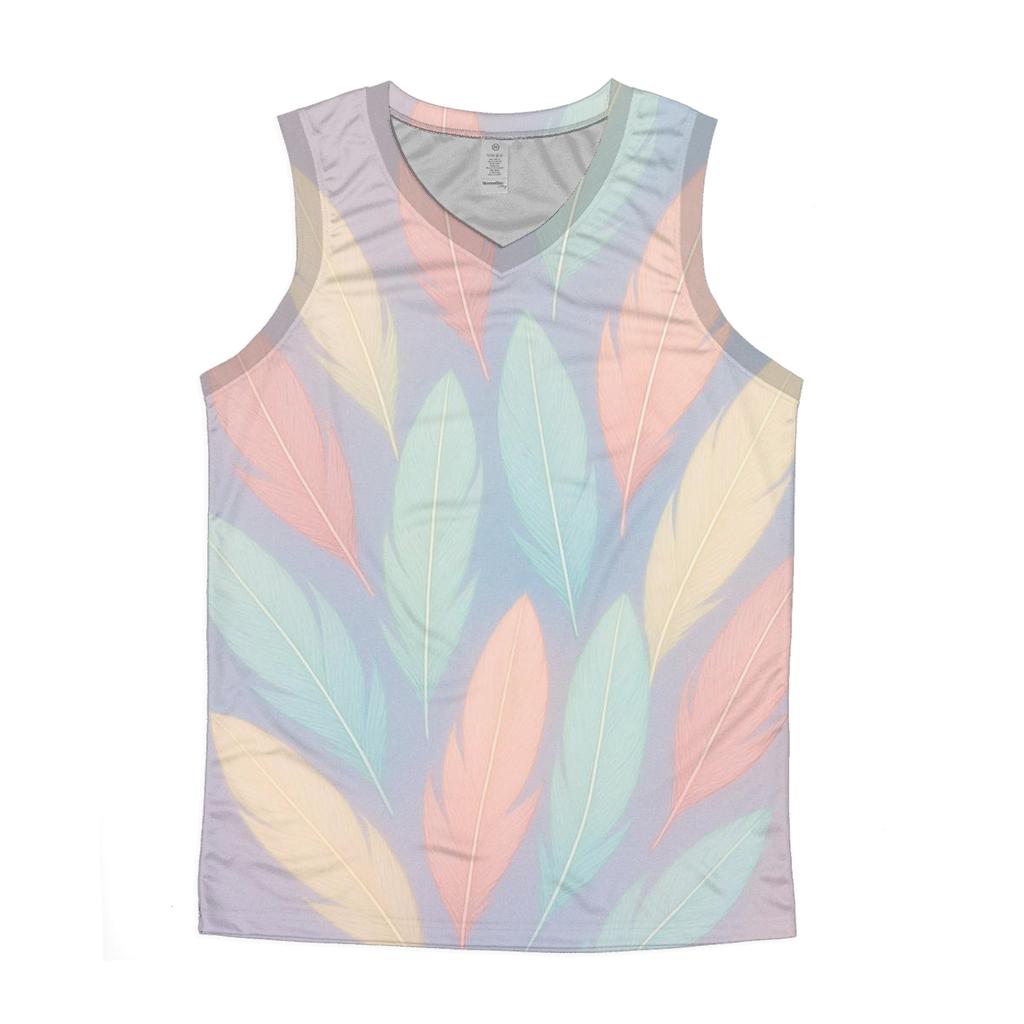 Skyward Prayer Feathers trendy fitted tank tops