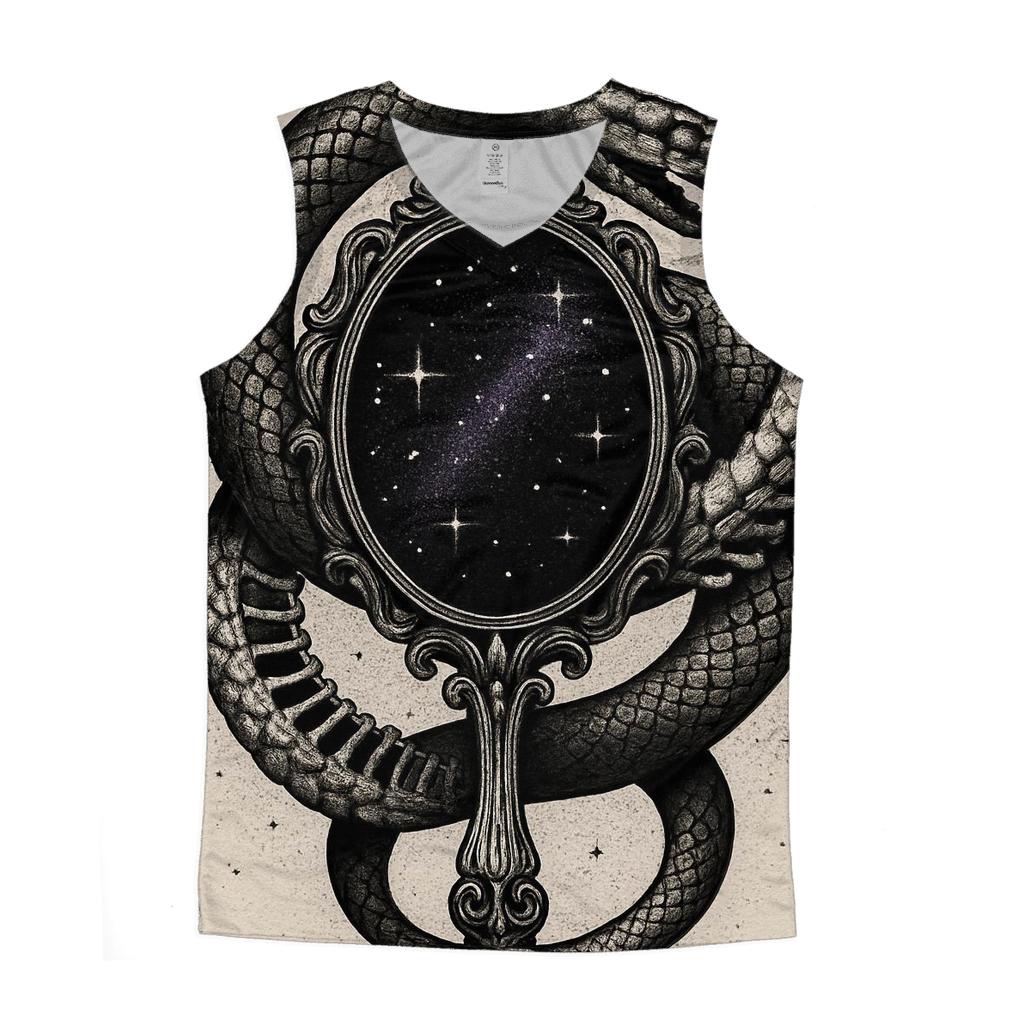 Astral Mirror Ouroboros custom tank tops