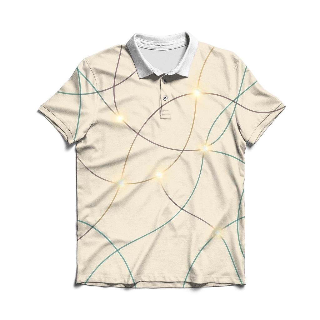 Harmony Of Crossing Paths premium cotton polo shirts
