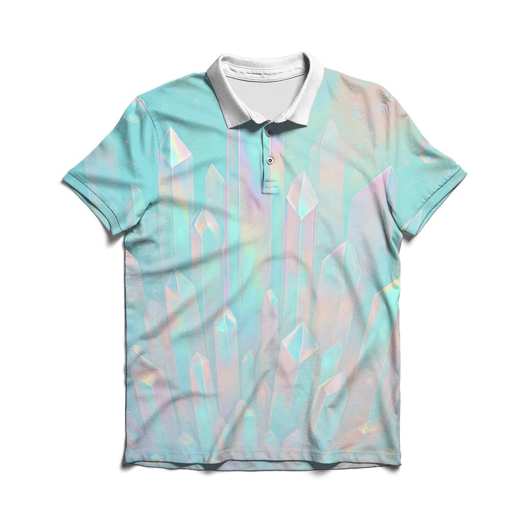 Opaline Hologram Reef casual sports polo shirts
