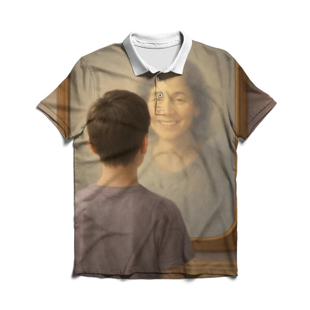 Her Reflection In The Person I Became classic pique polos