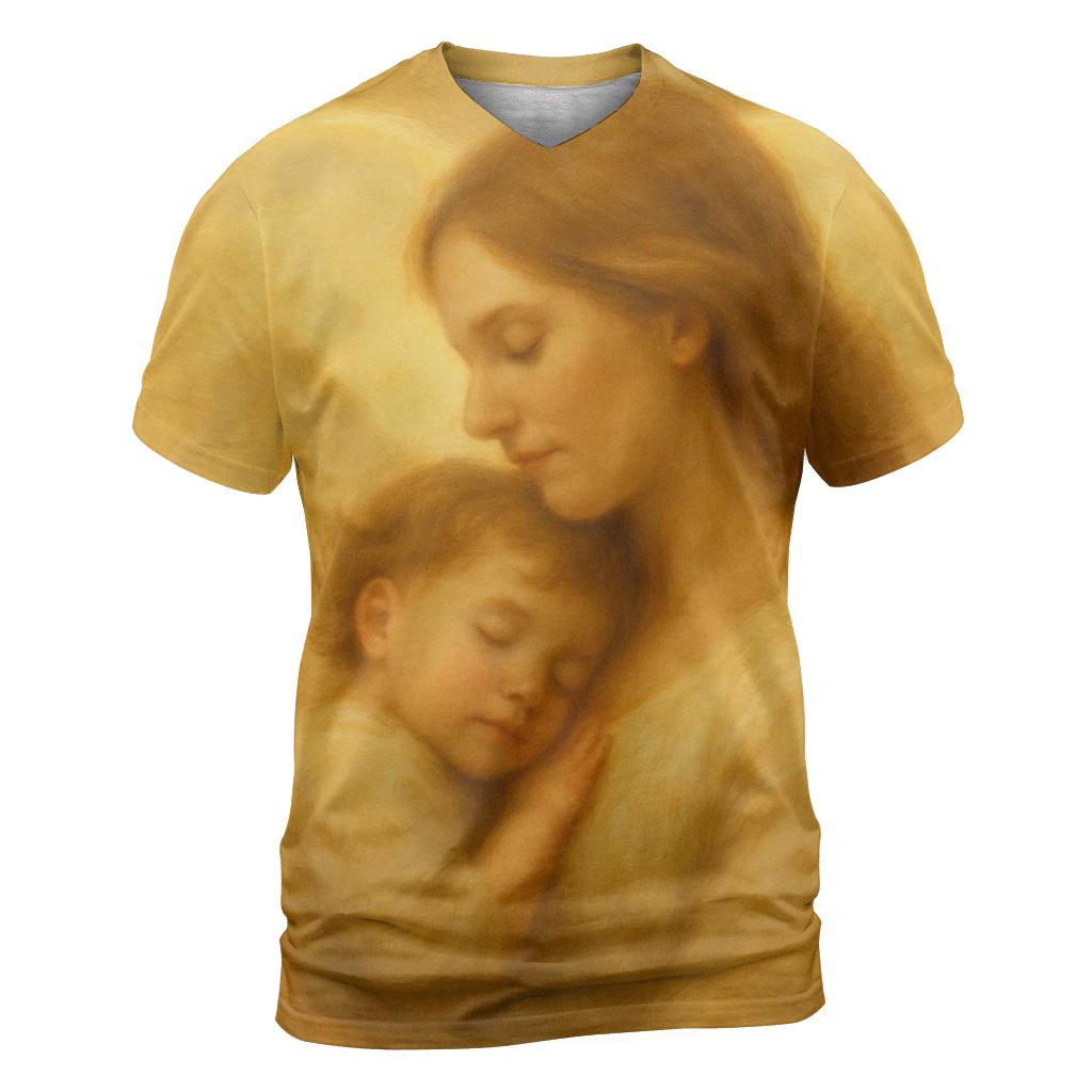 The First Home Was Her Heart trendy printed shirt styles