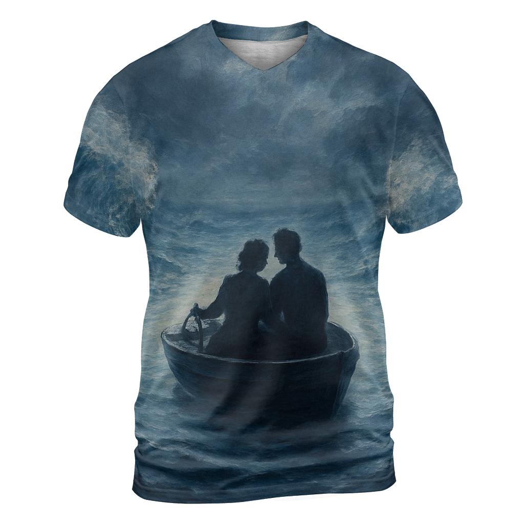 The Quiet Anchor Beneath Every Storm statement graphic shirts