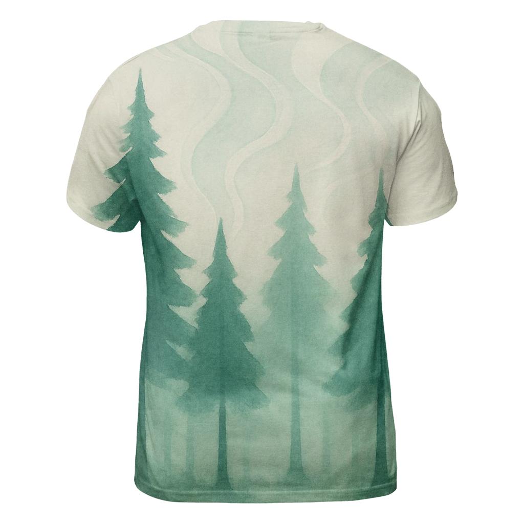 Breath Of The Forest artistic all-over print tops