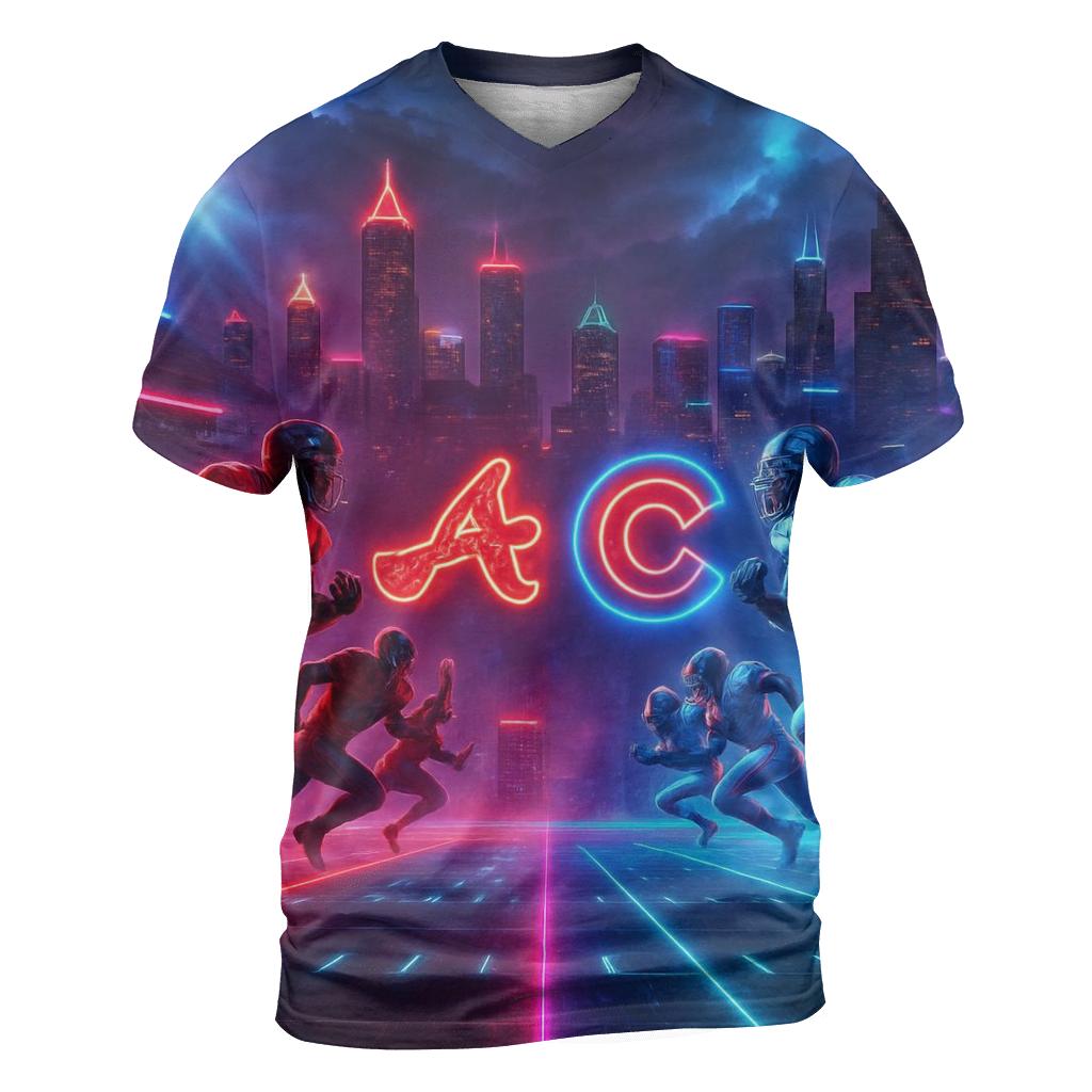 Skyline Rivalry Under Friday Night Lights statement graphic shirts