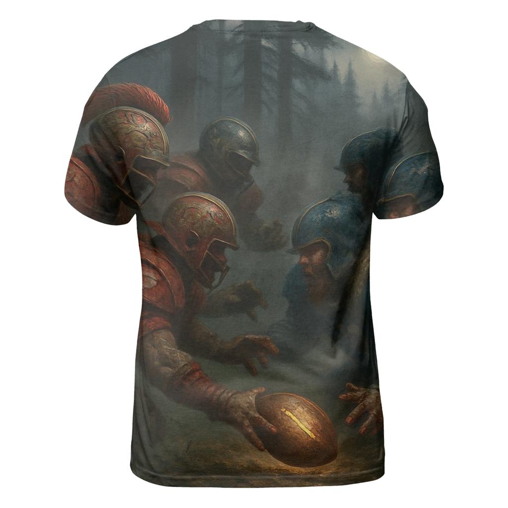 Forest Battle Bears Versus Braves creative print fashion shirts