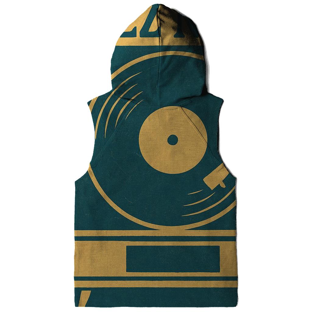 Midcentury Vinyl Lounge Poster designer hoodies