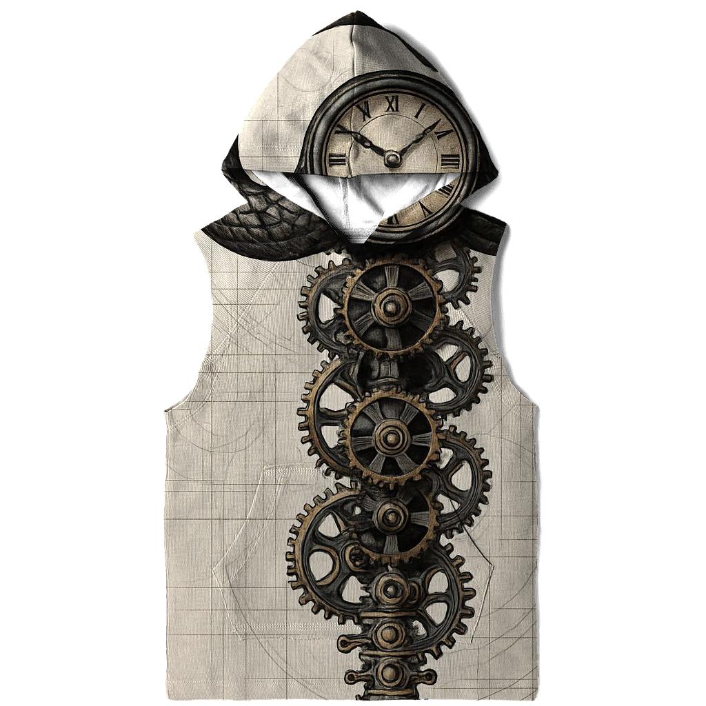 Clockwork Spine Ouroboros hoodie designs