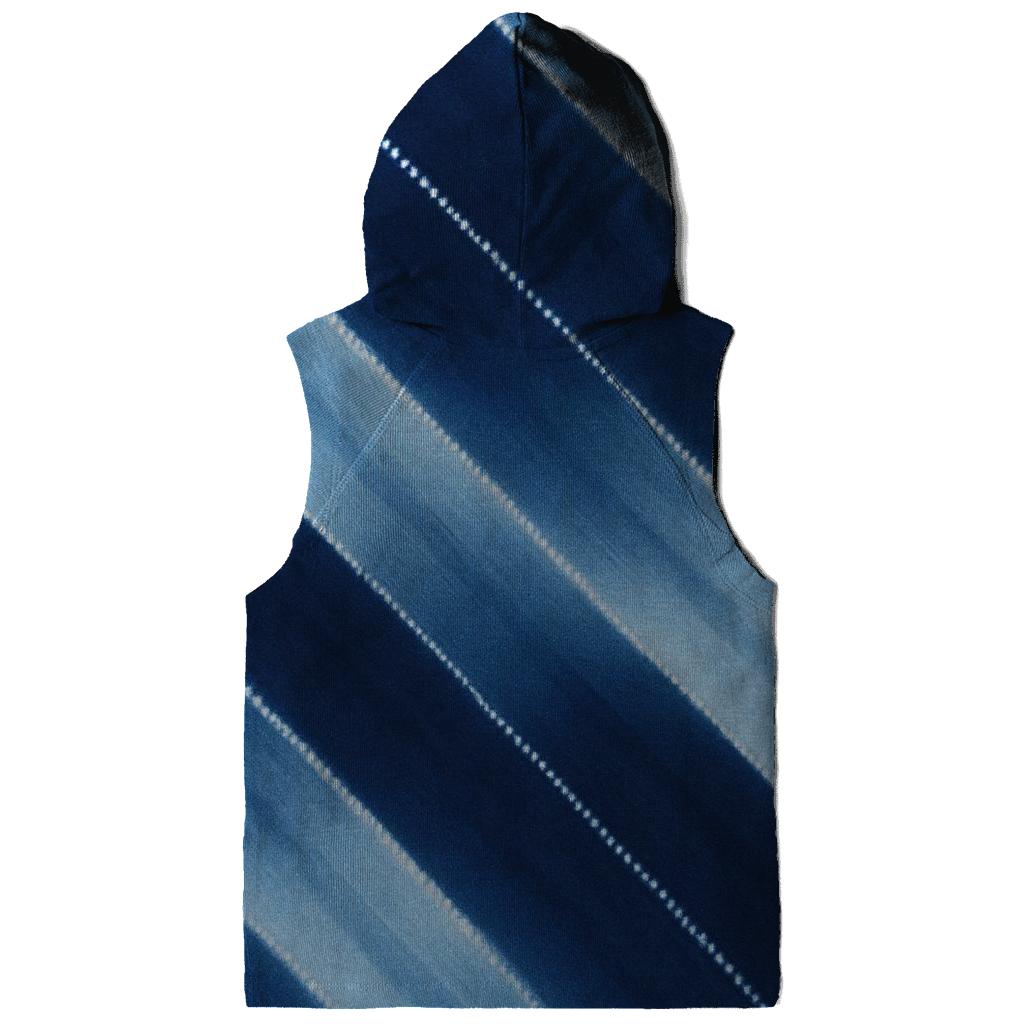 Indigo Arashi Rainfall graphic hoodies
