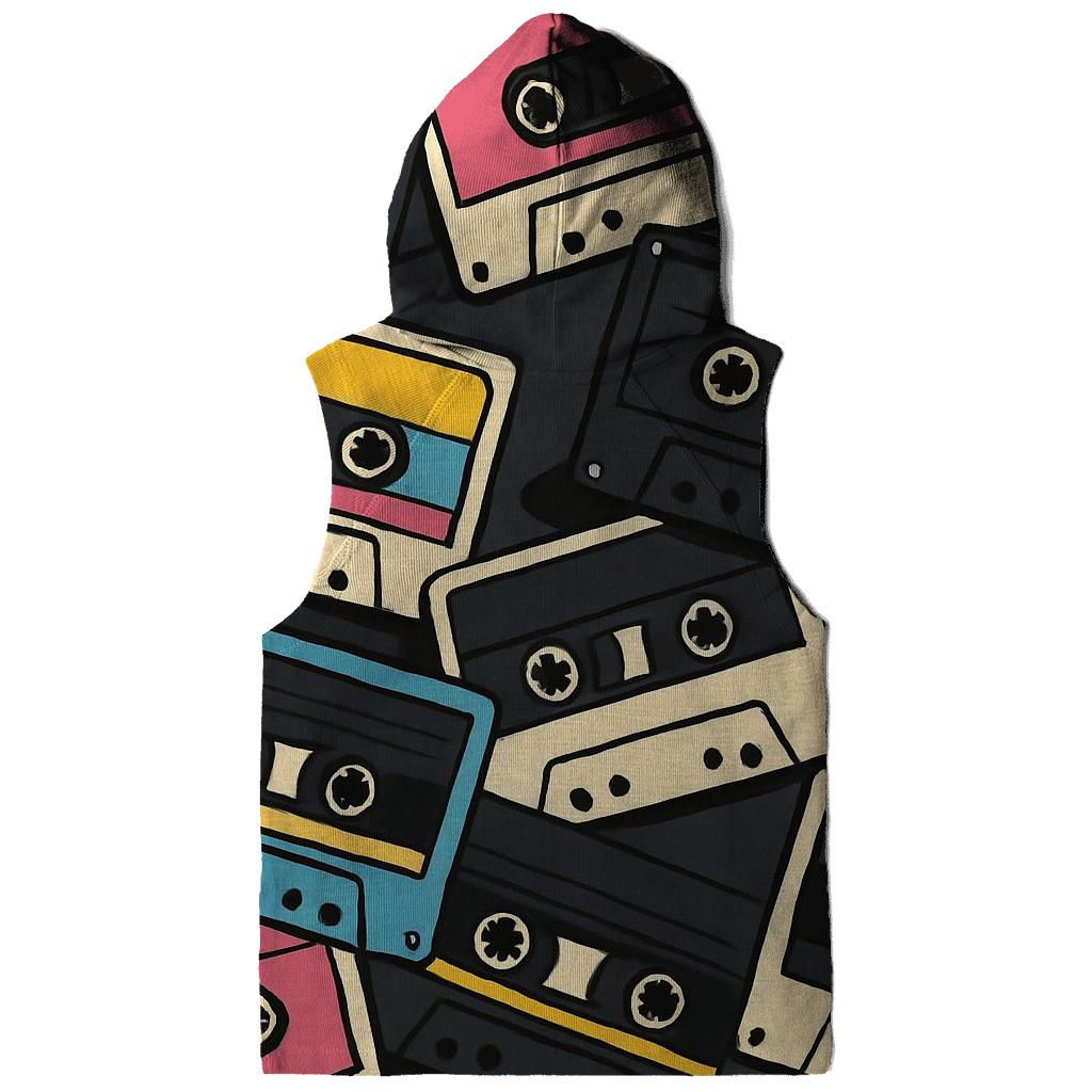 Cassette Mixtape Mosaic hoodie designs