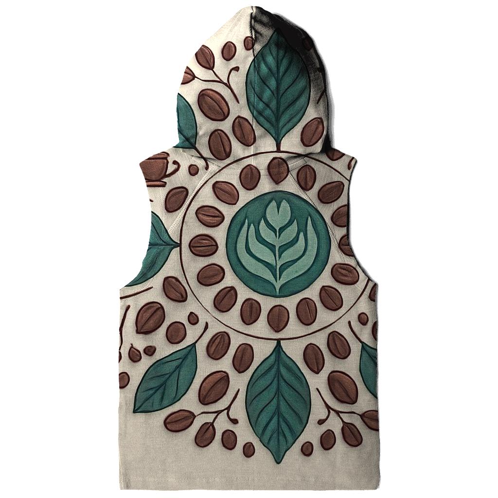 Emerald Coffee Leaf Mandala hoodie styles