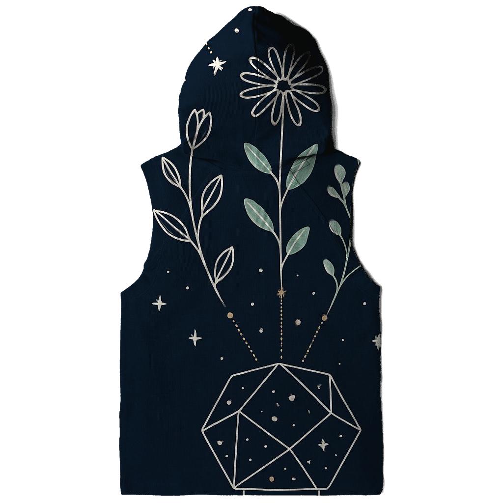 Stargazer Botanical Diagram premium hoodies