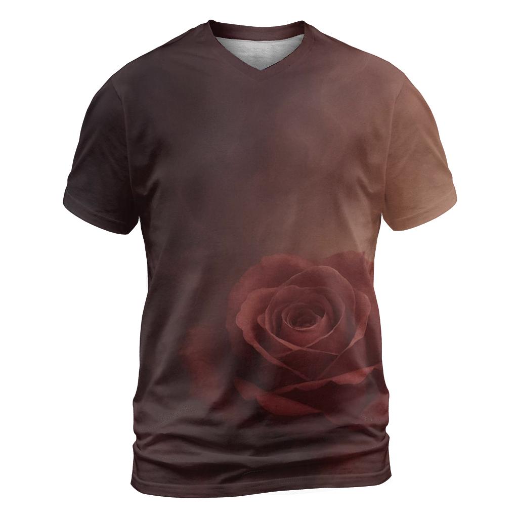 Smoky Rose Gradient designer pattern shirts