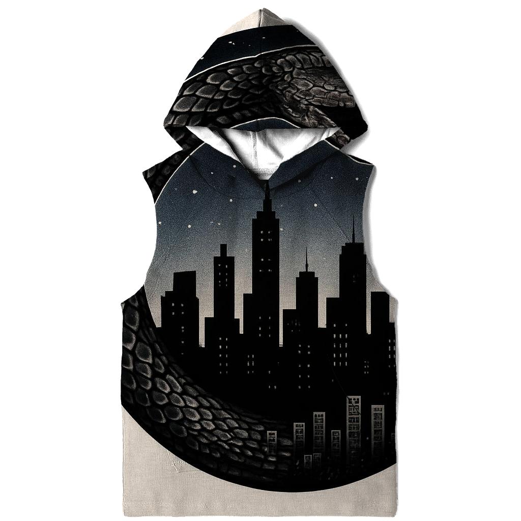 City Skyline Ouroboros hoodie styles
