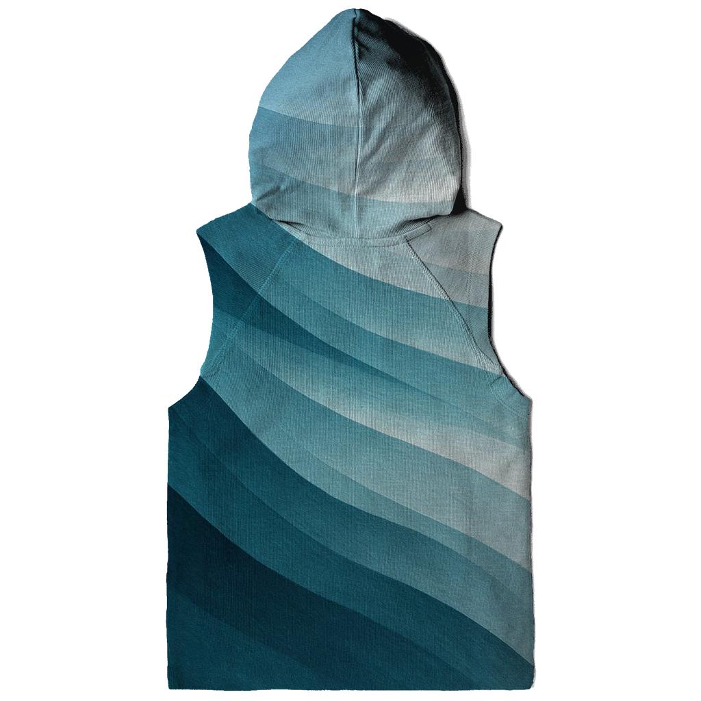 Glacial Tidal Fade premium hoodies