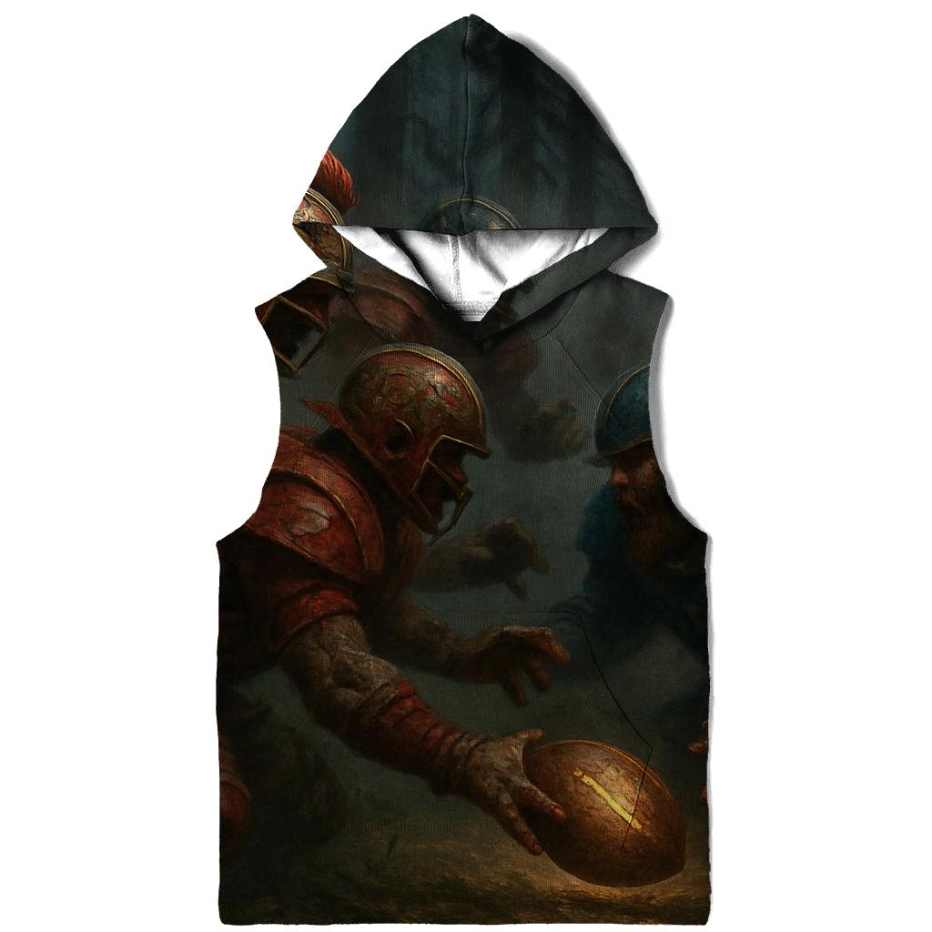 Forest Battle Bears Versus Braves printed hoodies