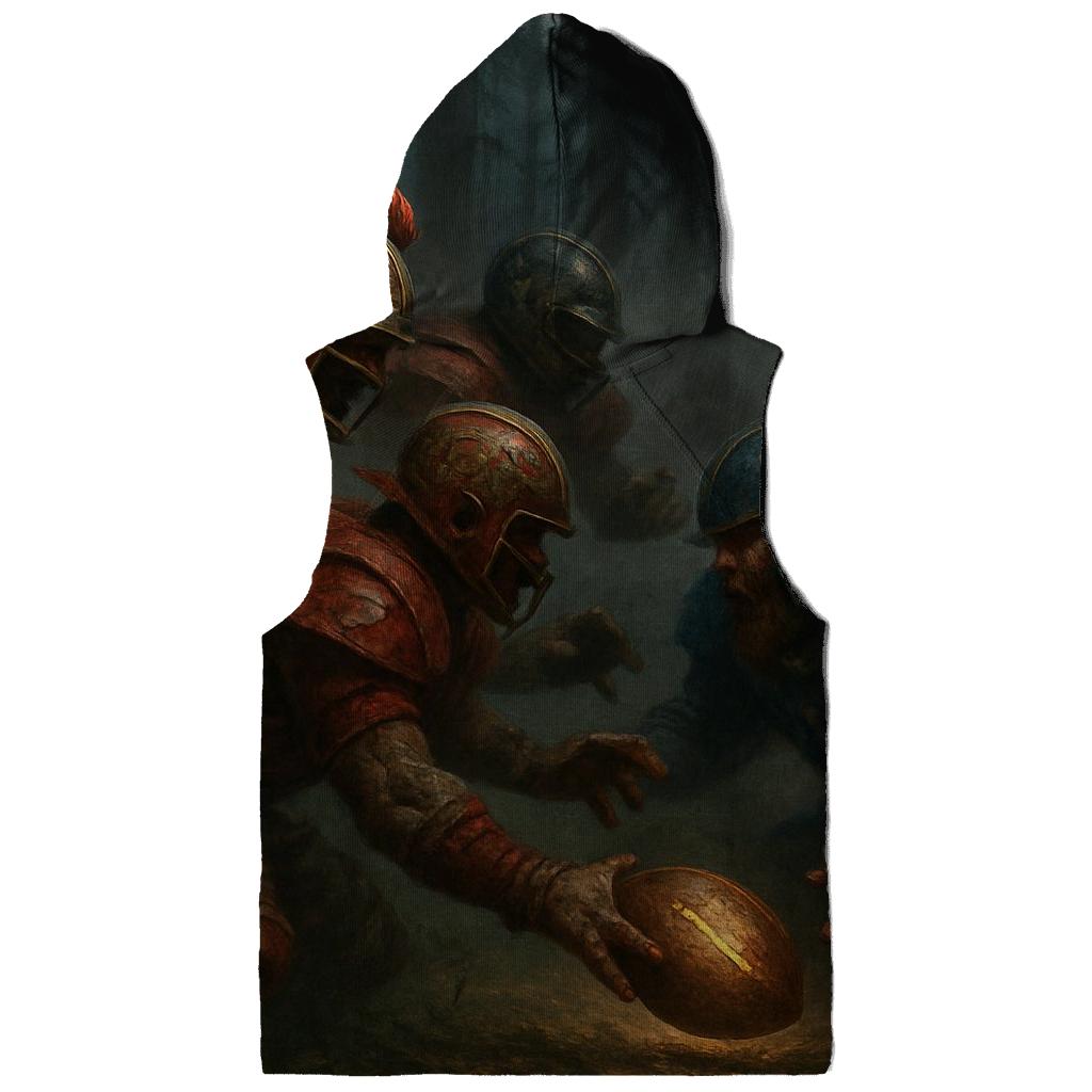 Forest Battle Bears Versus Braves printed hoodies