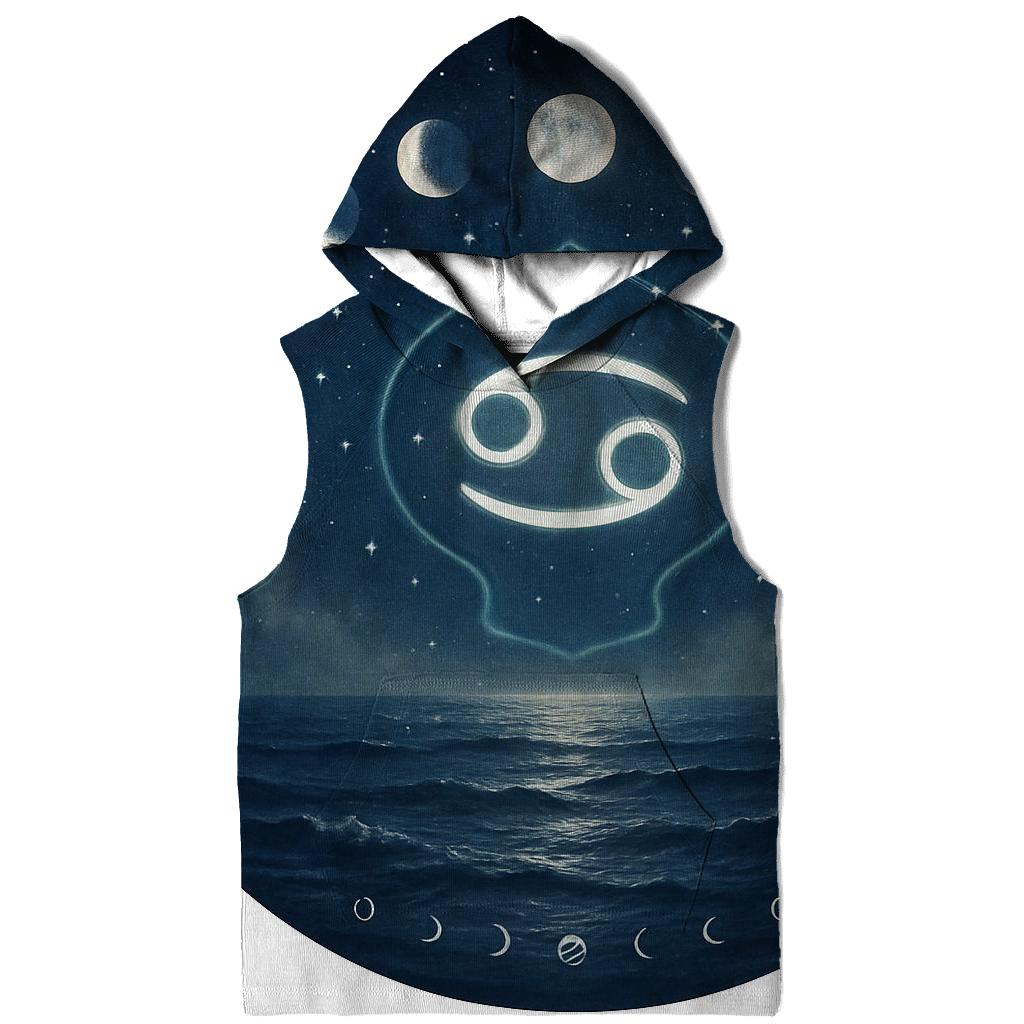 Cancer Lunar Tides Sanctuary premium hoodies