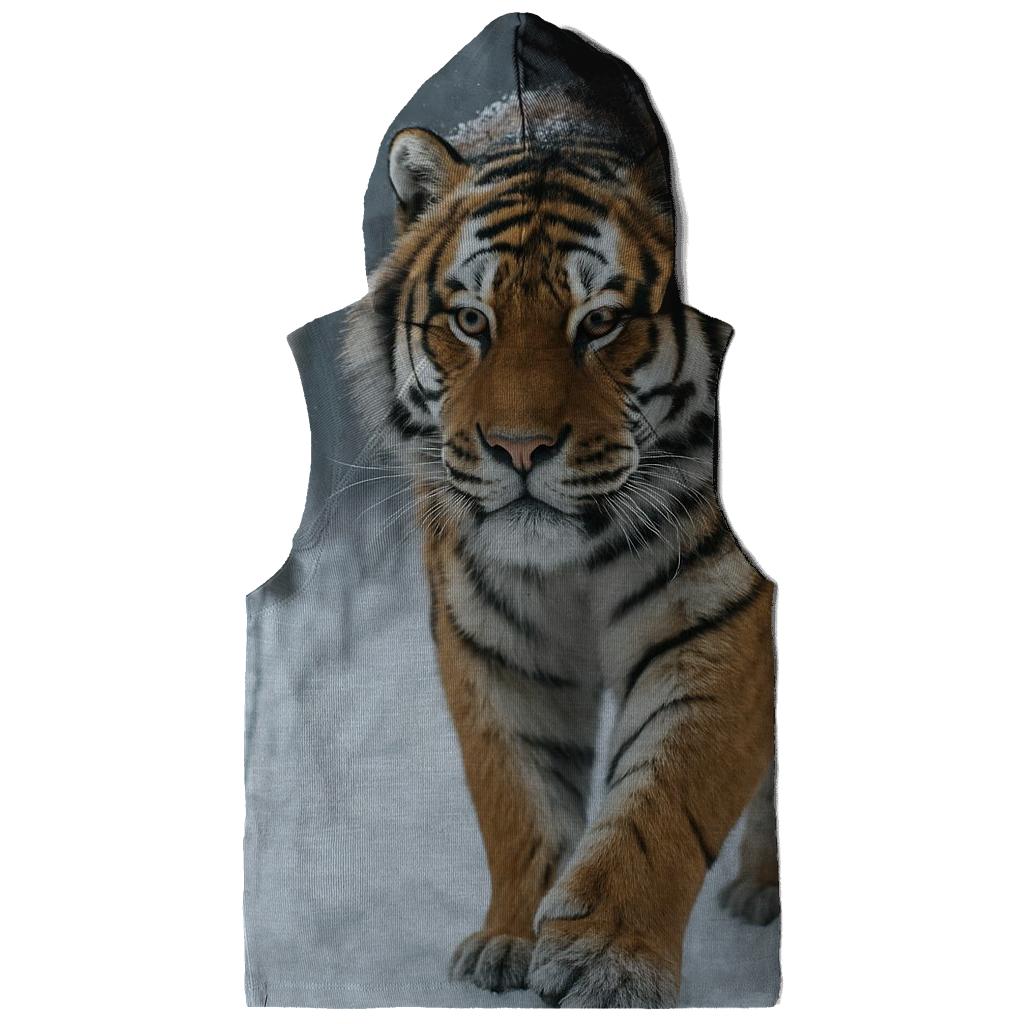 Amur Tiger In Winter Birch Forest hoodie styles