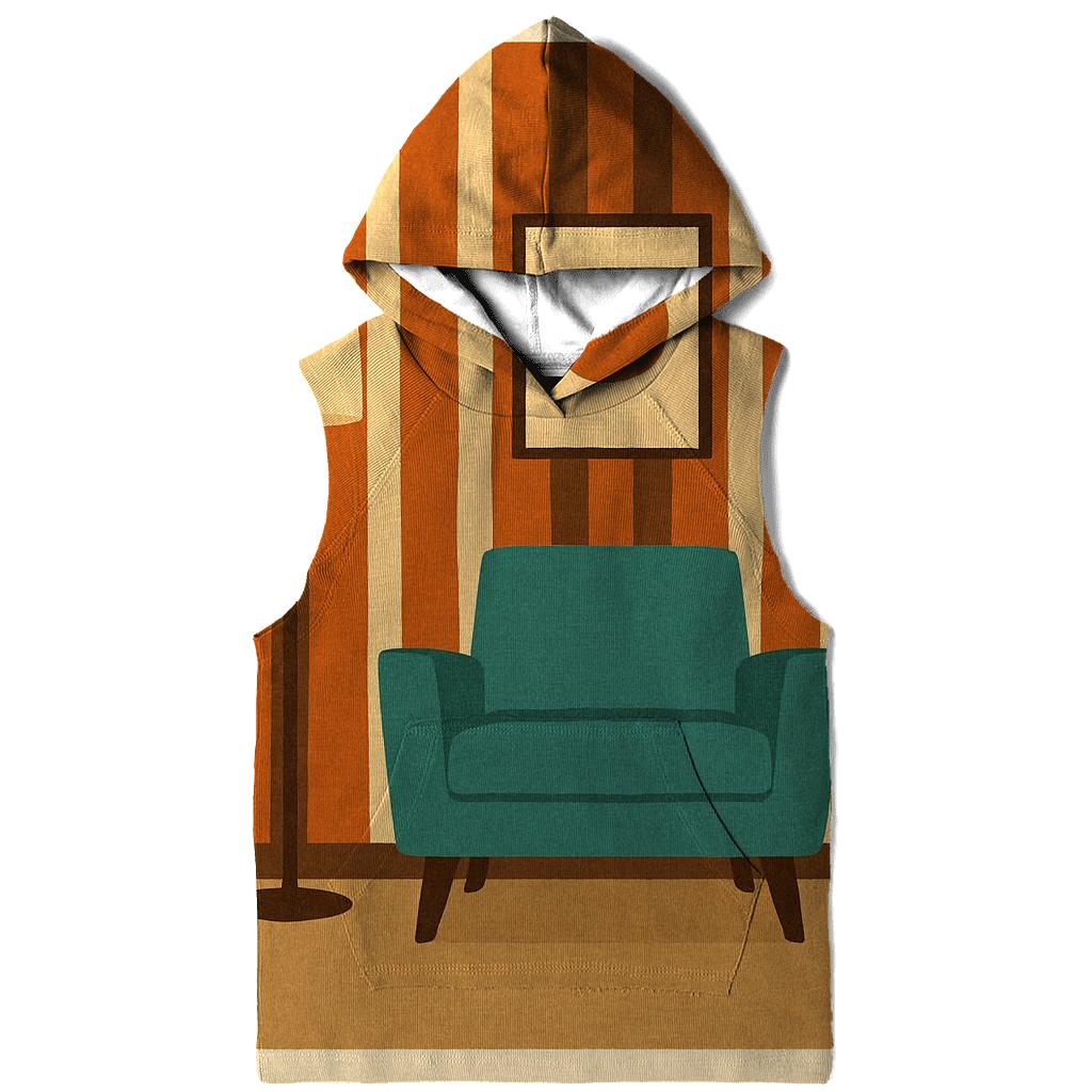 Mod Stripe Living Room premium hoodies