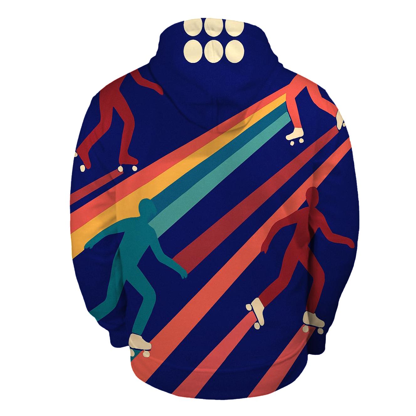 Retro Roller Rink Night hoodie designs