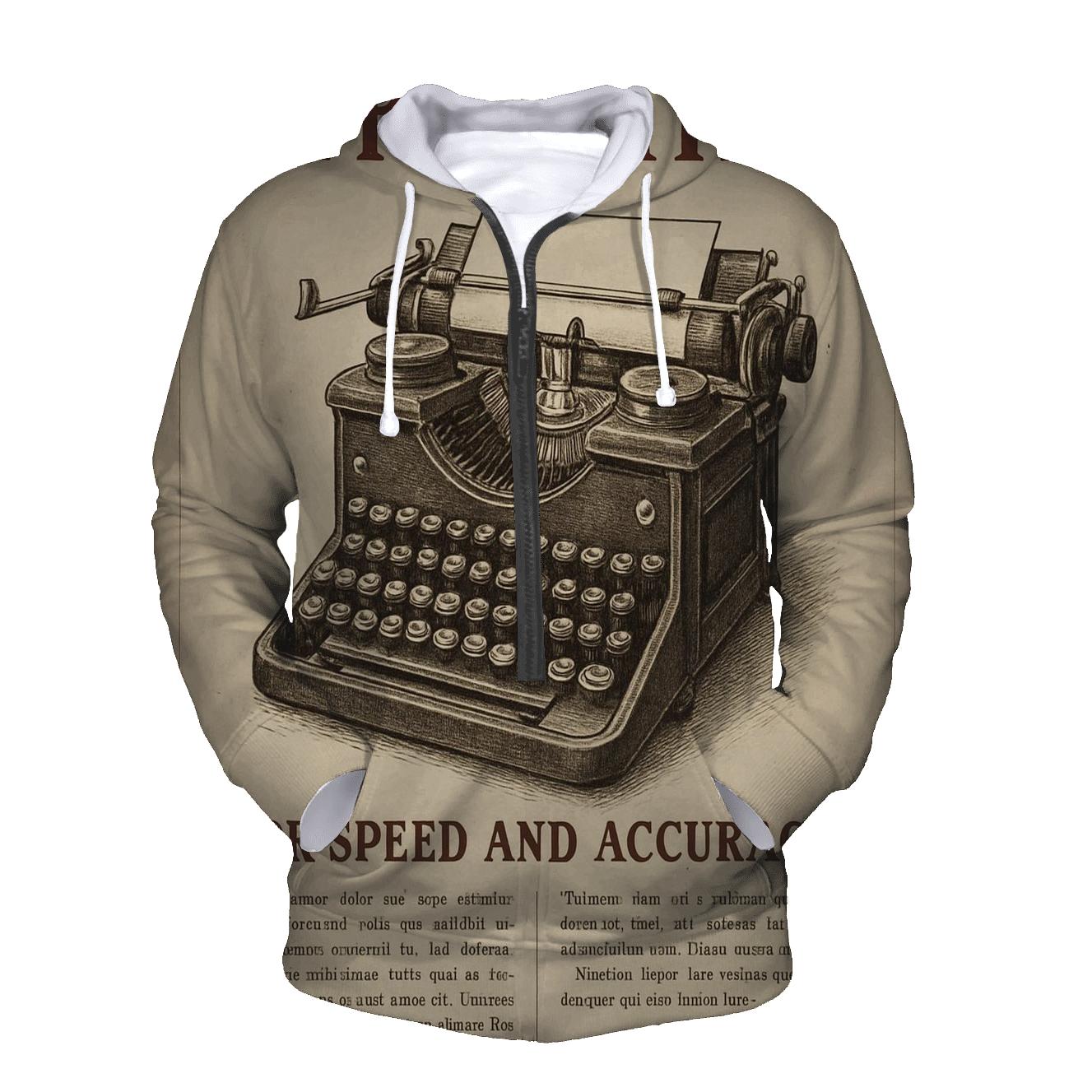 Vintage Typewriter Advertisement Broadside hoodies fashion