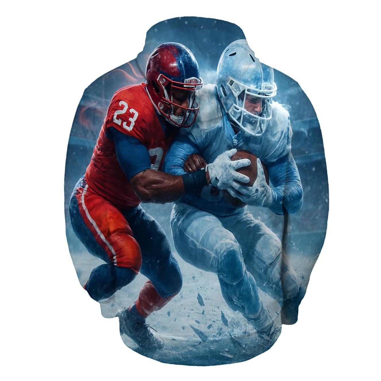 Ice Storm Championship Clash printed hoodies