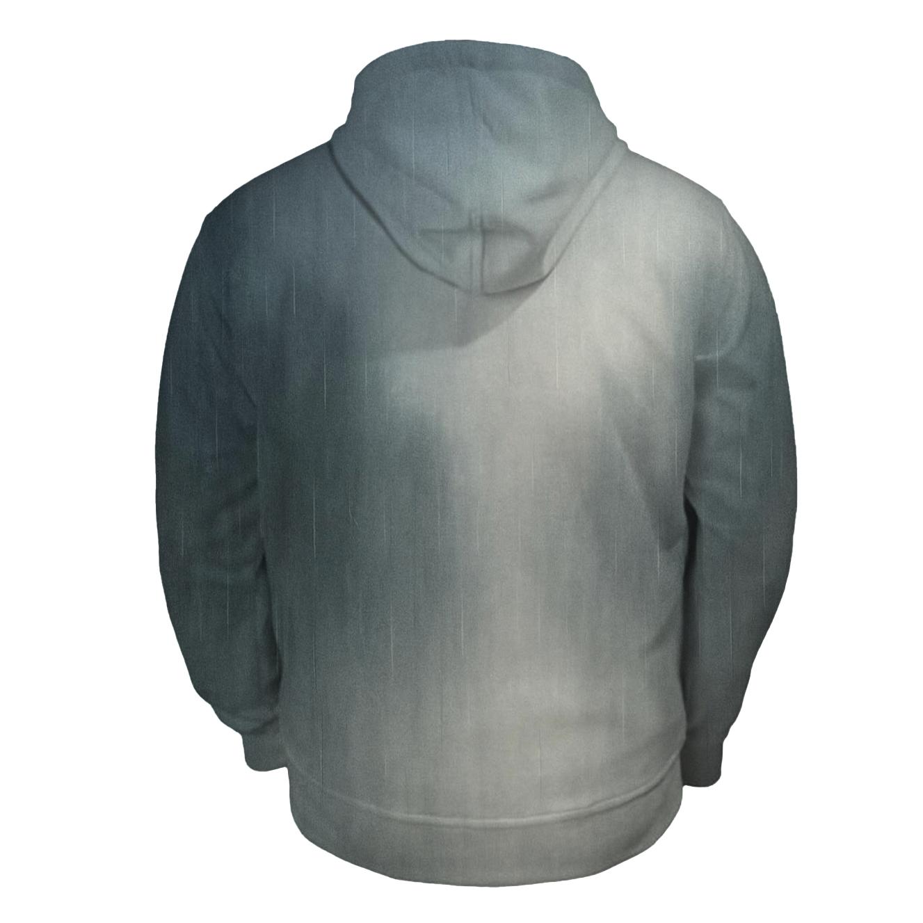 Rain Soaked Window Fade custom hoodies