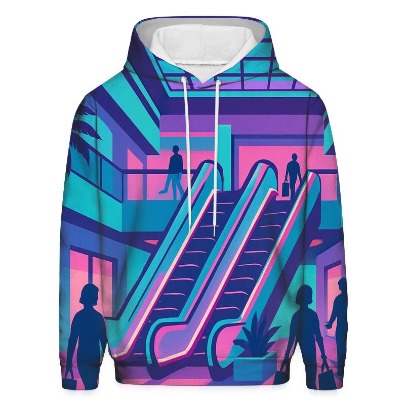 Laser Mall Atrium hoodie trends