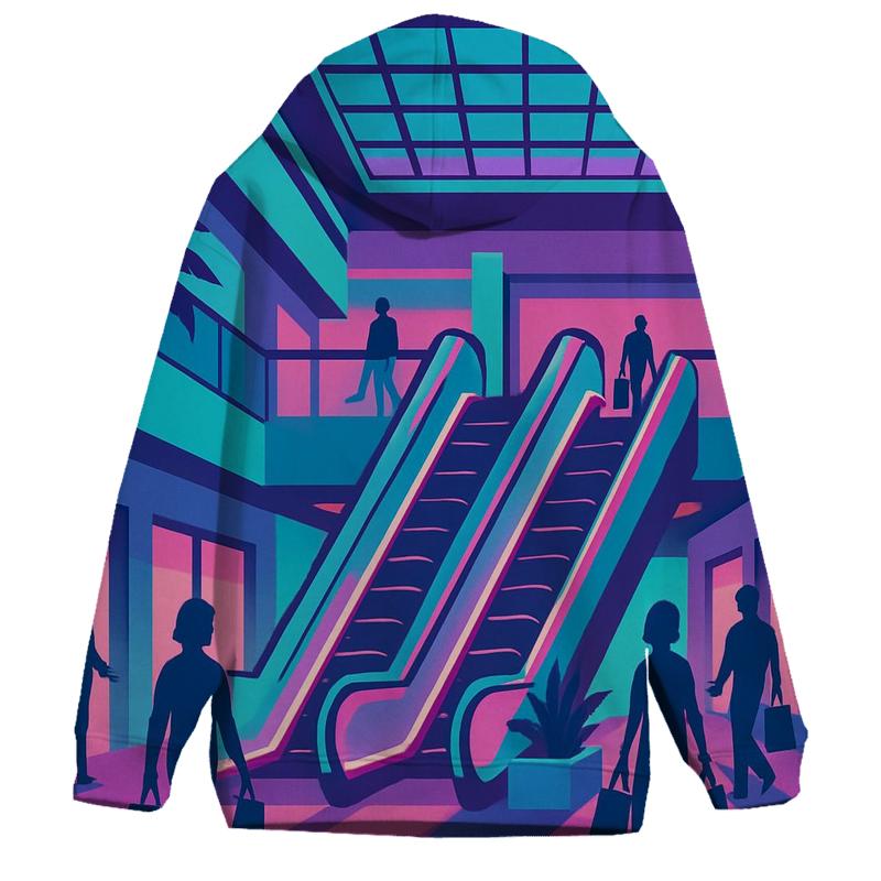 Laser Mall Atrium hoodie trends
