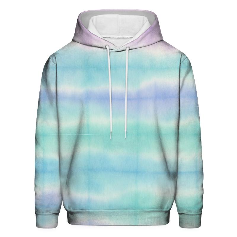 Pastel Horizon Stripe Overdye hoodies fashion