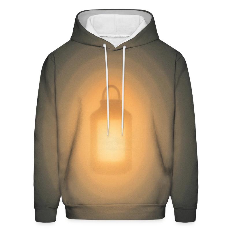 Inner Lantern Glow printed hoodies