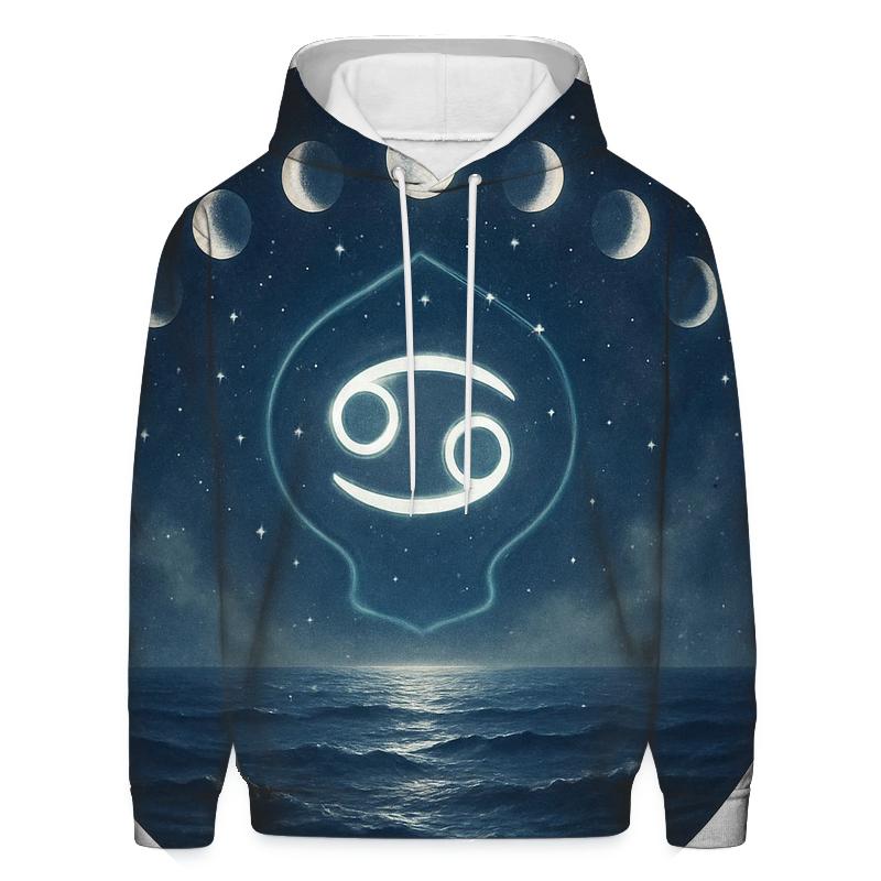 Cancer Lunar Tides Sanctuary heavyweight hoodies